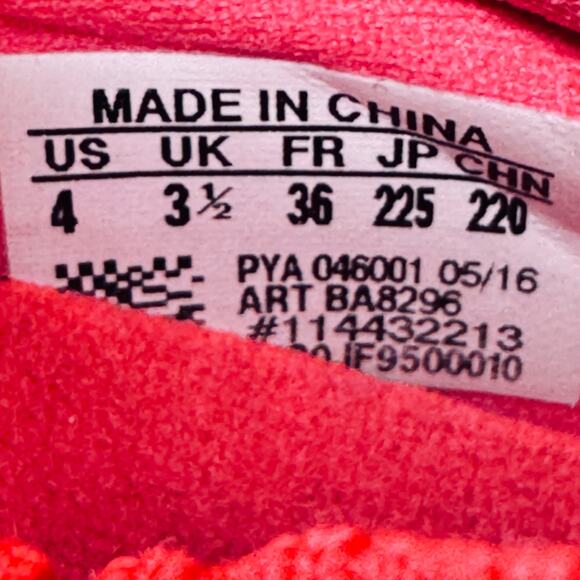 Adidas Ultra Boost‎ Uncaged BA8296 Junior Youth Women's Sz: 6 Red Pink - New - Picture 8 of 8